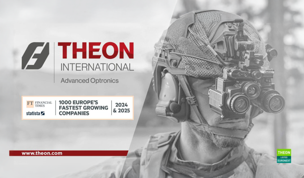 Η THEON στις 1.000 ταχύτερα αναπτυσσόμενες εταιρείες στην Ευρώπη